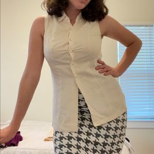 Vintage 100% silk blouse